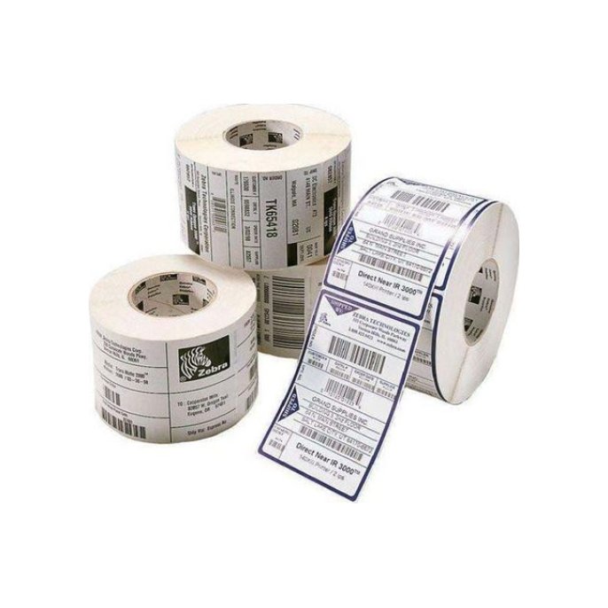 Zebra Z-Select 2000D Labels Papier 25 x 51 mm Zwart op Wit (doos 12 x 2580 stuks)