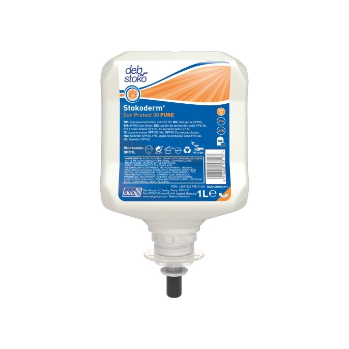 Zonnebrandcrème tbv dispenser Factor 50 1000ml