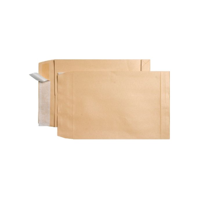 Uitvouwbare akte envelop 250 x 350 x 40 mm 120 g/m² (pak 250 stuks)