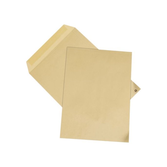 Staples Akte envelop gegomde klep- - C4 229 x 324 mm 100 g/m² (doos 250 stuks)