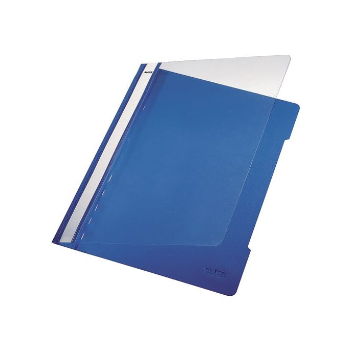 LEITZ Snelhechtmap A4 PVC 250 vel Blauw