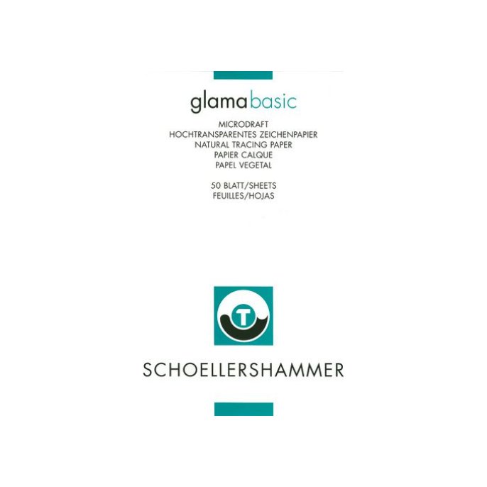 SCHOELLERSHAMMER Tekenpapier A3 90 g/m² (blok 50 vel)