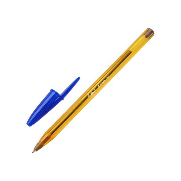 BIC® Cristal Fine Balpen 08 mm Blauw (pak 50 stuks)