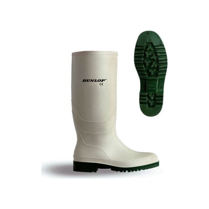 Dunlop Protective Footwear Pricemaster Regenlaarzen Maat 43 Wit (paar 2 stuks)