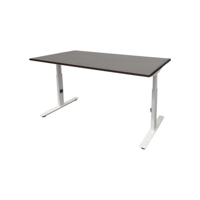 Linesto Plus Verstelbaar Bureau 200 x 80 cm Logan Wit