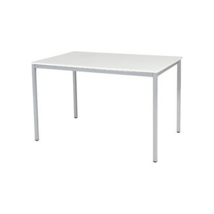 Tavolo Tafel 120 x 80 cm Grijs Aluminium