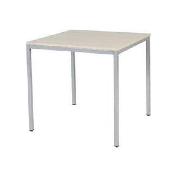 Tavolo Tafel 80 x 80 cm Robson Aluminium