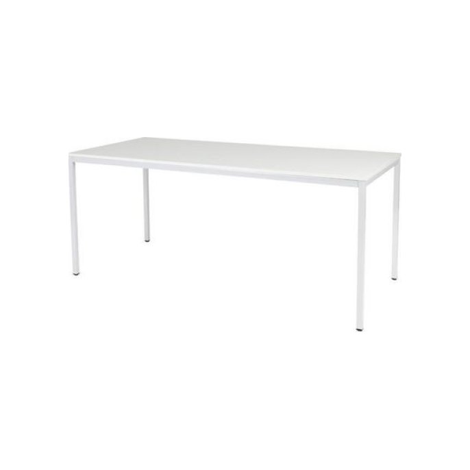 Tavolo Tafel 180 x 80 cm Grijs Wit