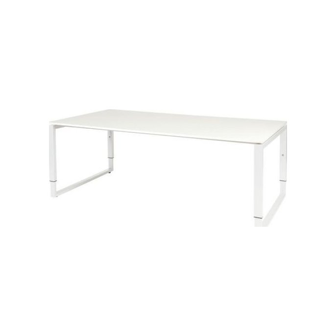 Domino Plus Vergadertafel 200 x 100 cm Wit