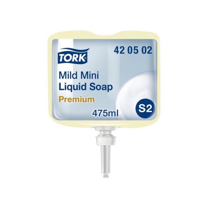 Tork Premium Mini Vloeibare Zeep Mild (doos 8 x 475 milliliter)