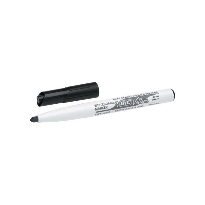 BIC® Velleda 1741 Whiteboardmarker Ronde Punt 14 mm Zwart