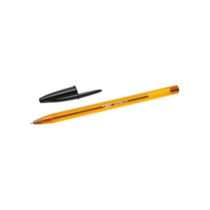 BIC® Balpen Cristal fine Fijn zwart (pak 50 stuks)