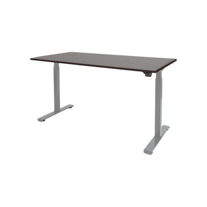 Dextro Basic Verstelbaar Bureau 120 x 80 cm Logan Aluminium