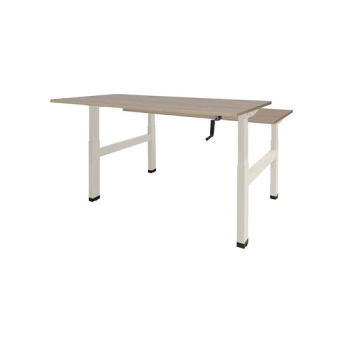 Dextro Duo Zit-Sta Bureau 120 x 80 cm Robson Wit