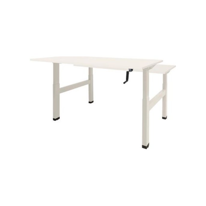 Dextro Duo Zit-Sta Bureau 180 x 80 cm Wit