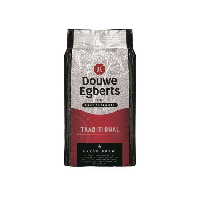 Douwe Egberts Fresh Brew Traditional Gemalen Koffie (pak 1000 gram)