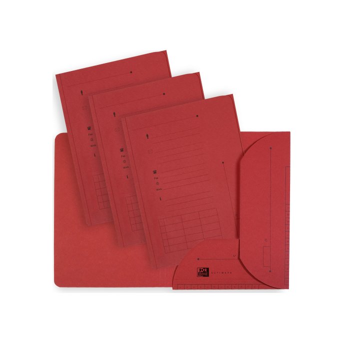 elba Dossiermap Ultimate® A4 rood (pak 25 stuks)