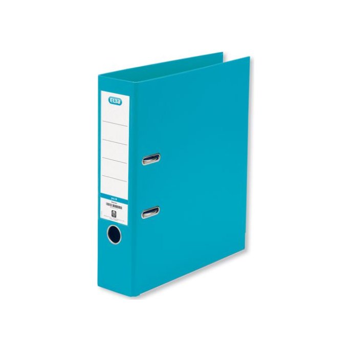 elba SmartPro+ Ordner A4 Rugbreedte 80 mm PP Turquoise