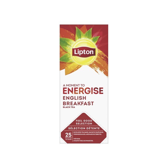 LIPTON Thee Feel Good Selection English Breakfast (6x25 stuks)