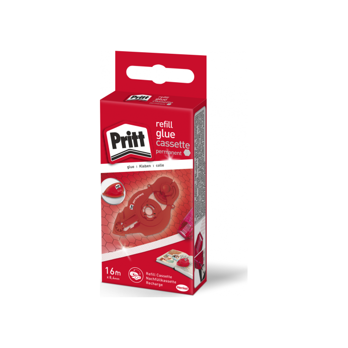 PRITT Navulcassette voor navulbare PRITT permanente-lijmroller 84 mm x 16 m (ophanging)