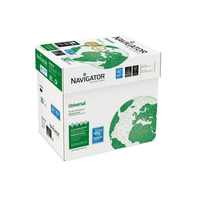 Navigator Universal Papier A4 80 g/m² Wit (pallet 40 x 2500 vel)