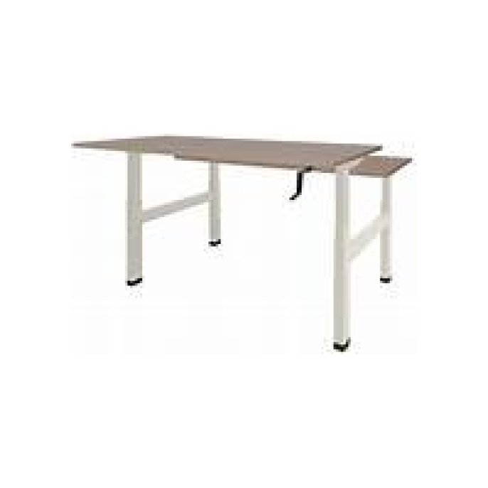 Dextro Duo Zit-Sta Bureau 160 x 80 cm Havana Wit