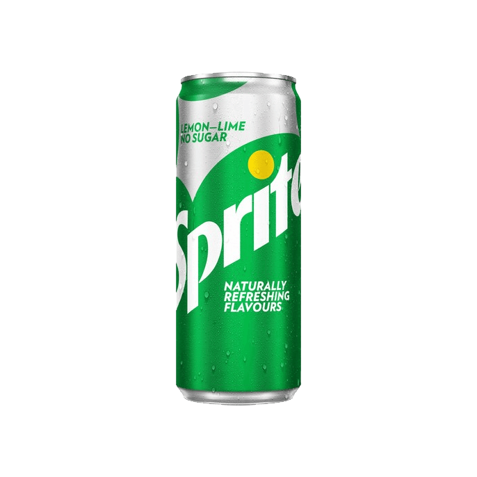 SPRITE Refresh No Sugar Frisdrank 0.33 l blik (pak 24 stuks